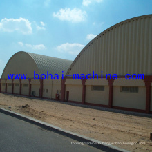 Bohai 1000-610 Steel Arch Sheet Project Machine on Wall